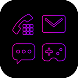 Neon Duet Icon Pack 1.0.8